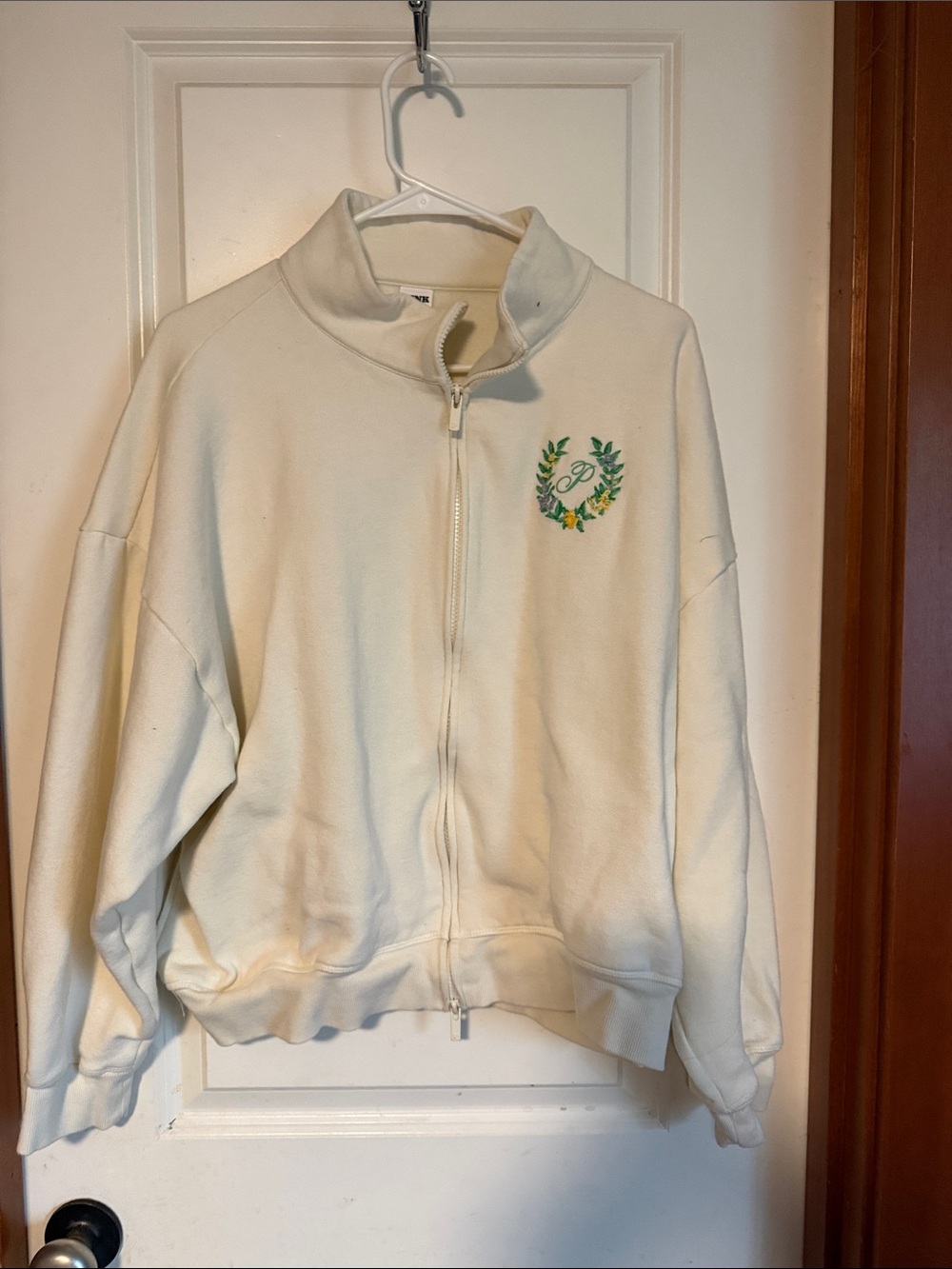 Victoria’s Secret pink sweatshirt jacket
